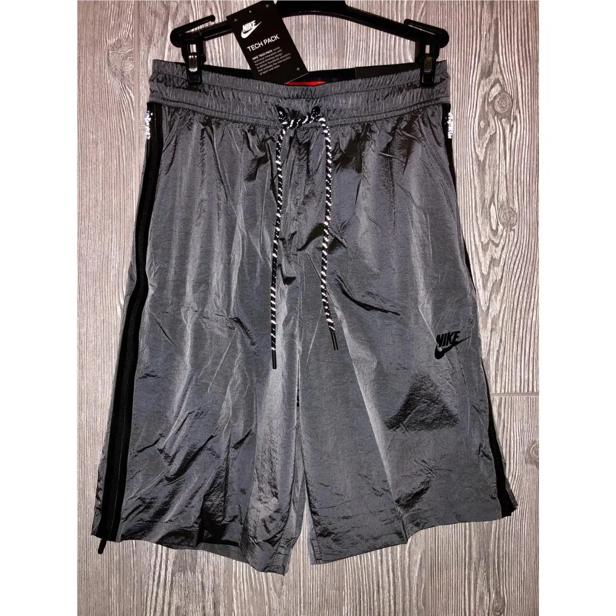 Nike clothing - NIKE Tech Pack Hypermesh Loose Fit Shorts - 834345 - Gray 0