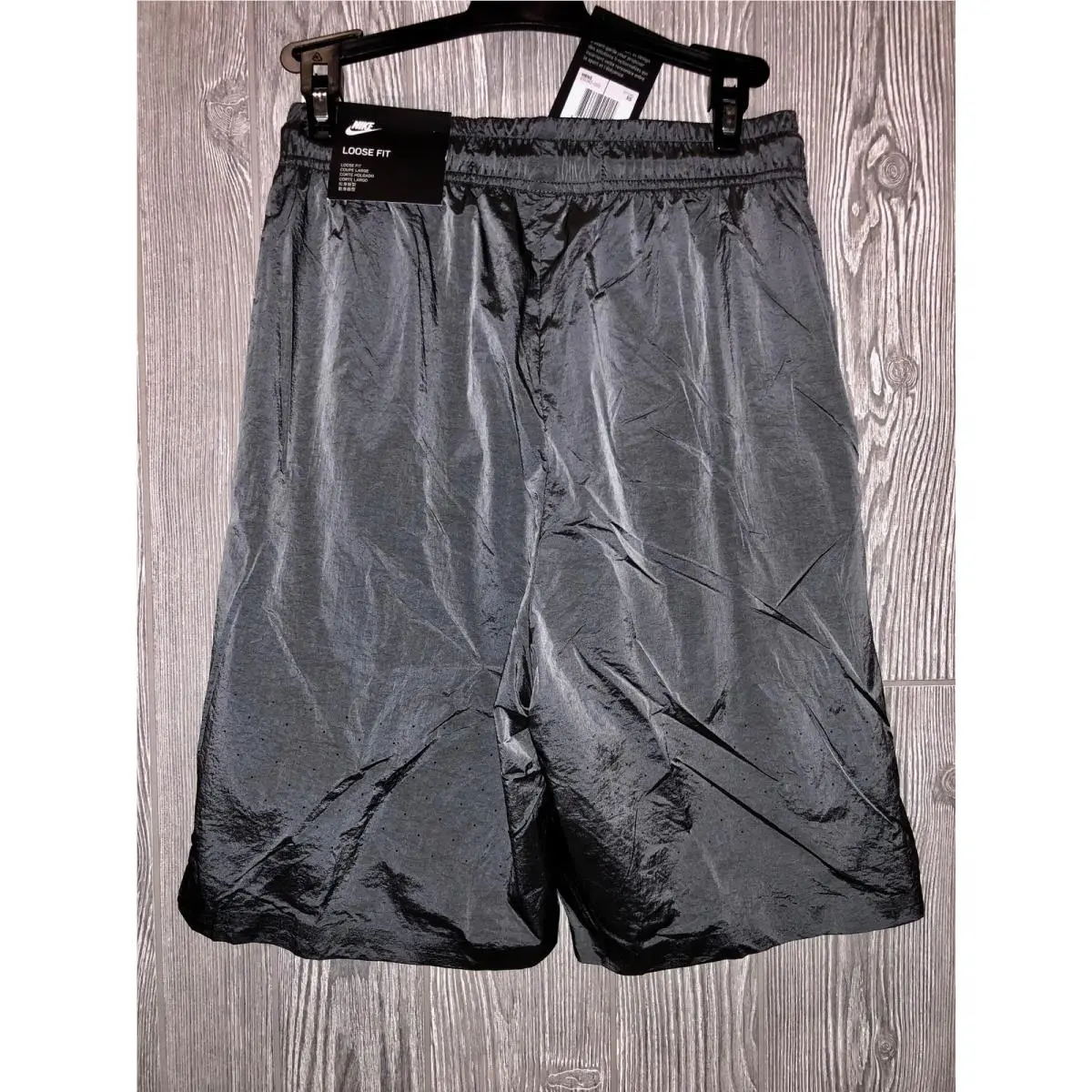 Nike clothing - NIKE Tech Pack Hypermesh Loose Fit Shorts - 834345 - Gray 1
