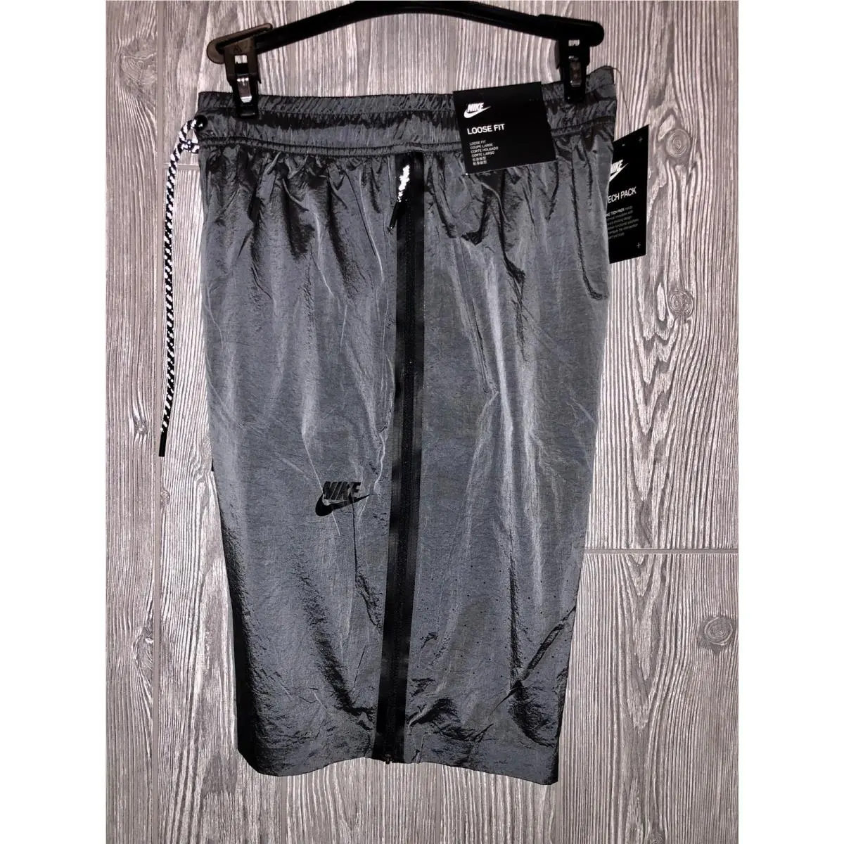 Nike clothing - NIKE Tech Pack Hypermesh Loose Fit Shorts - 834345 - Gray 2