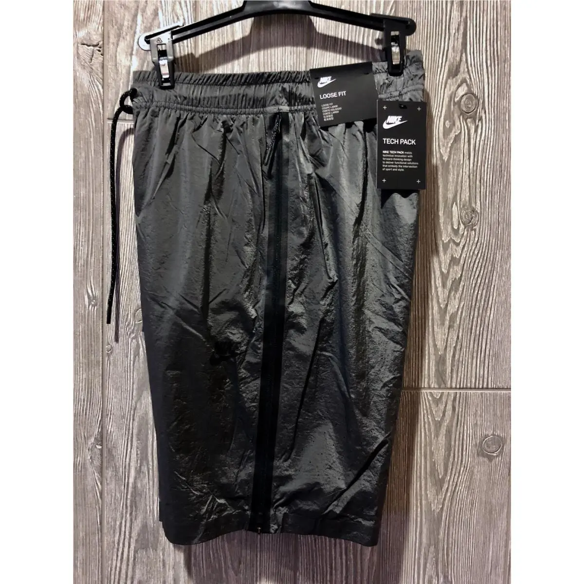 Nike clothing - NIKE Tech Pack Hypermesh Loose Fit Shorts - 834345 - Gray 15