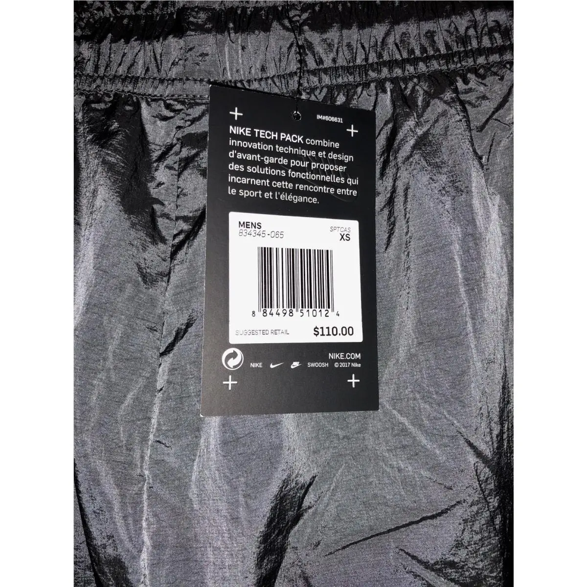 Nike clothing - NIKE Tech Pack Hypermesh Loose Fit Shorts - 834345 - Gray 18