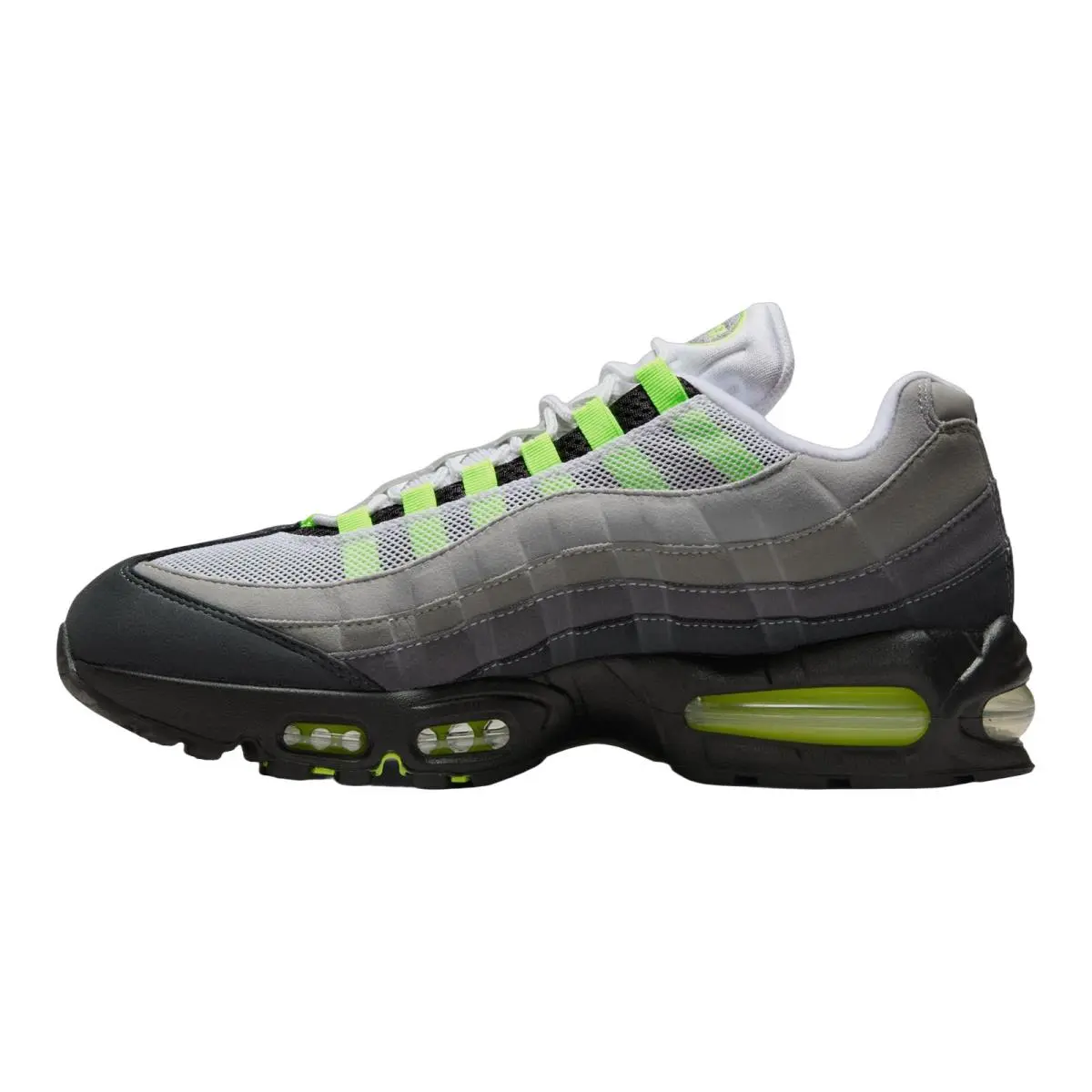Nike shoes - NIKE Air Max 95 Big Bubble - Metallic Silver/Black/Black 13