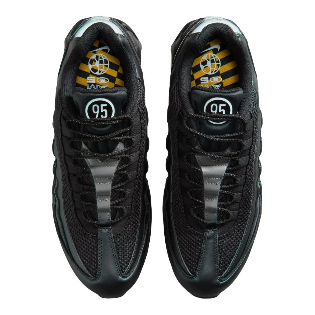 Nike shoes - NIKE Air Max 95 Big Bubble - Metallic Silver/Black/Black 24