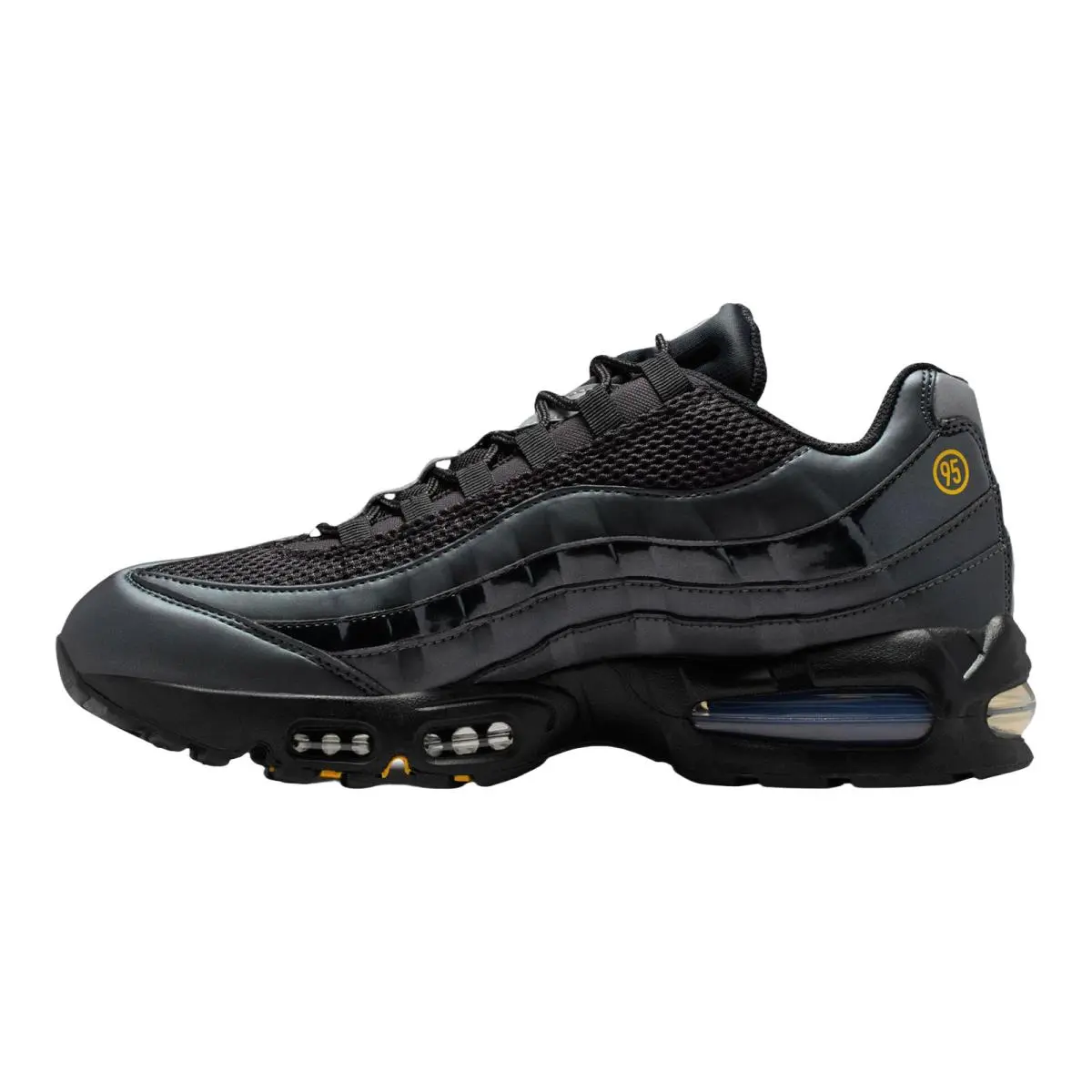 Nike shoes - NIKE Air Max 95 Big Bubble - Metallic Silver/Black/Black 25