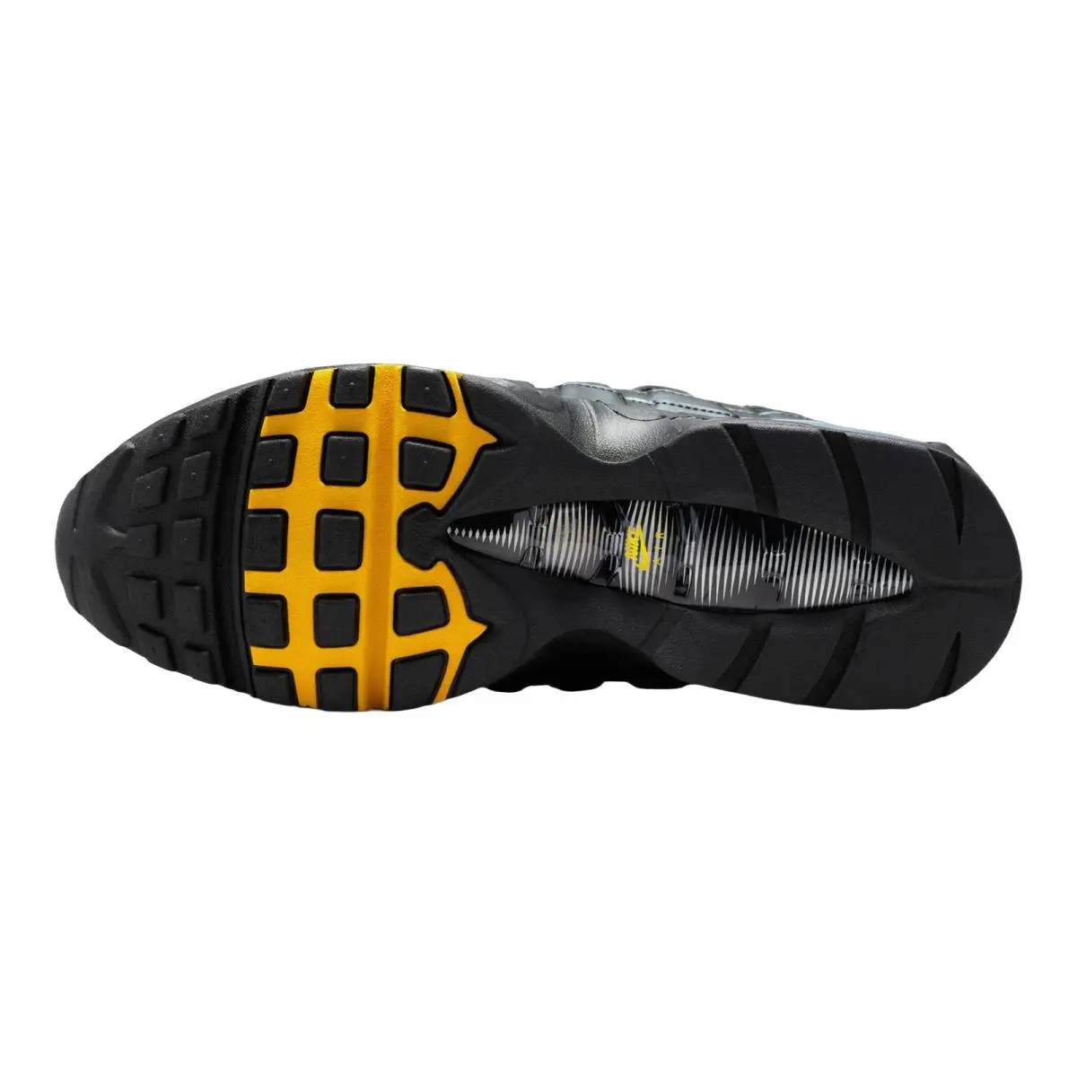 Nike shoes - NIKE Air Max 95 Big Bubble - Metallic Silver/Black/Black 26