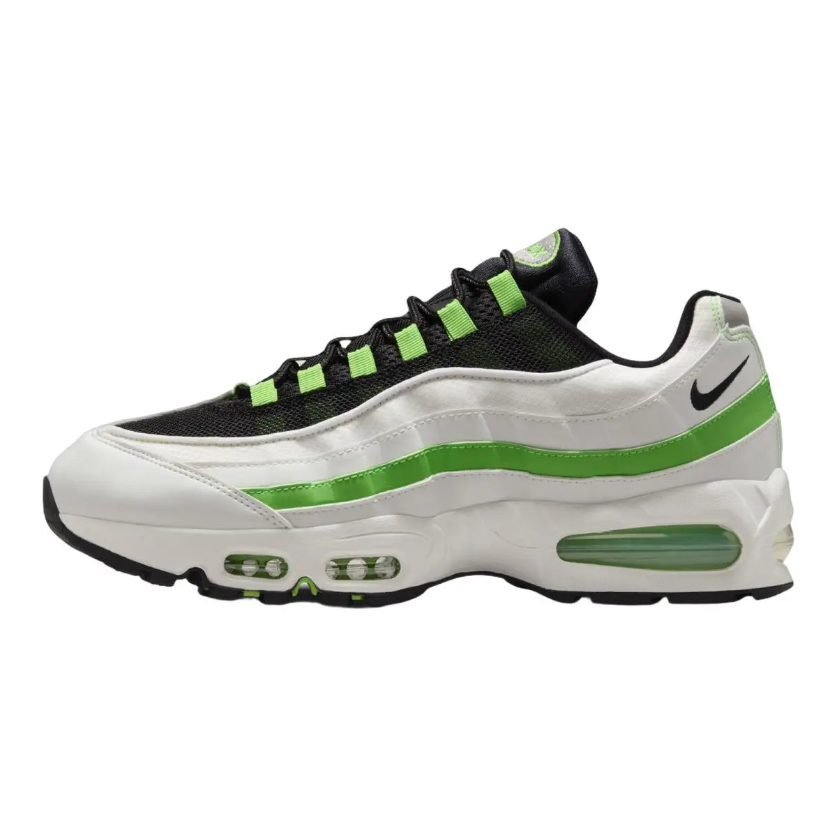 Nike shoes - NIKE Air Max 95 Big Bubble - Metallic Silver/Black/Black 30