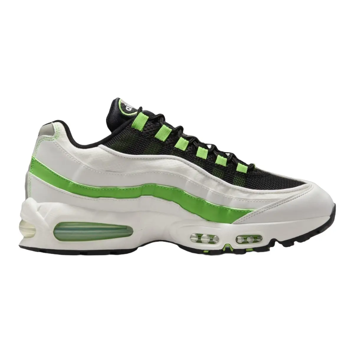 Nike shoes - NIKE Air Max 95 Big Bubble - Metallic Silver/Black/Black 31
