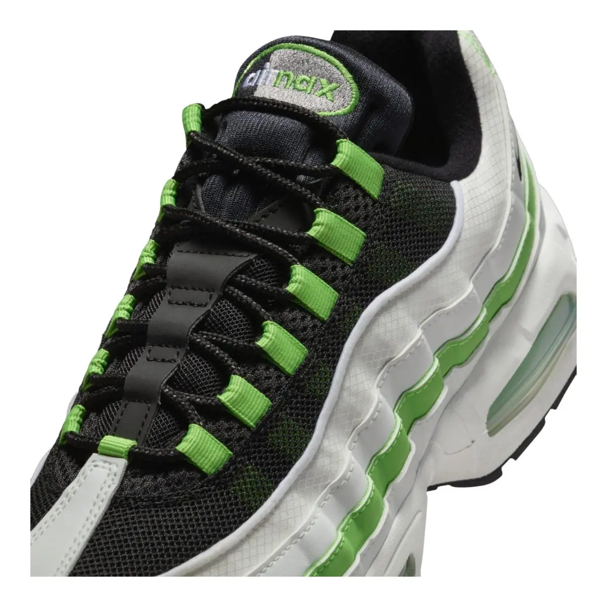 Nike shoes - NIKE Air Max 95 Big Bubble - Metallic Silver/Black/Black 32