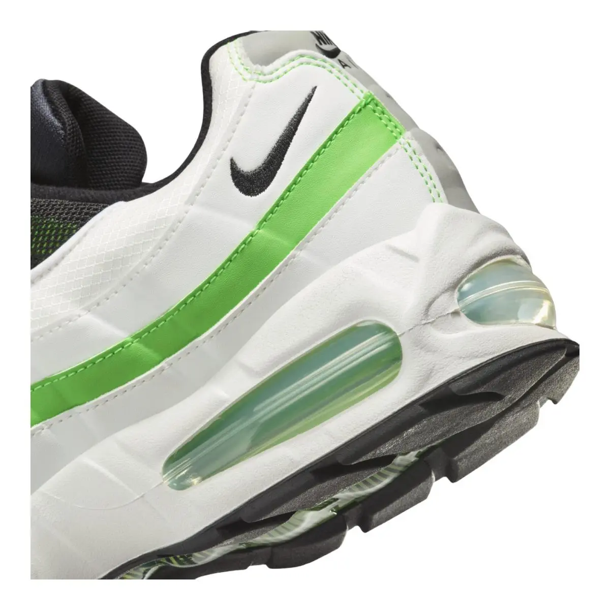 Nike shoes - NIKE Air Max 95 Big Bubble - Metallic Silver/Black/Black 33