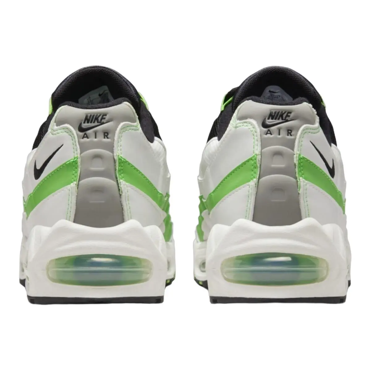 Nike shoes - NIKE Air Max 95 Big Bubble - Metallic Silver/Black/Black 34
