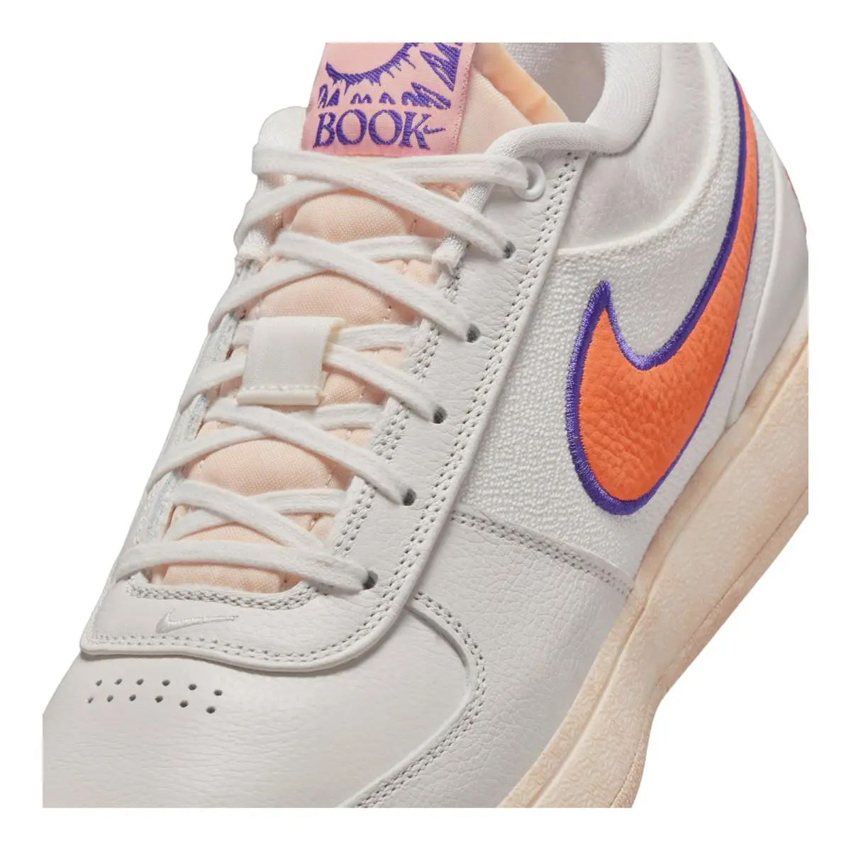 Nike shoes - NIKE Book 1 - Book - FJ4249-106 - Sail/Clay Orange/Court Purple 3