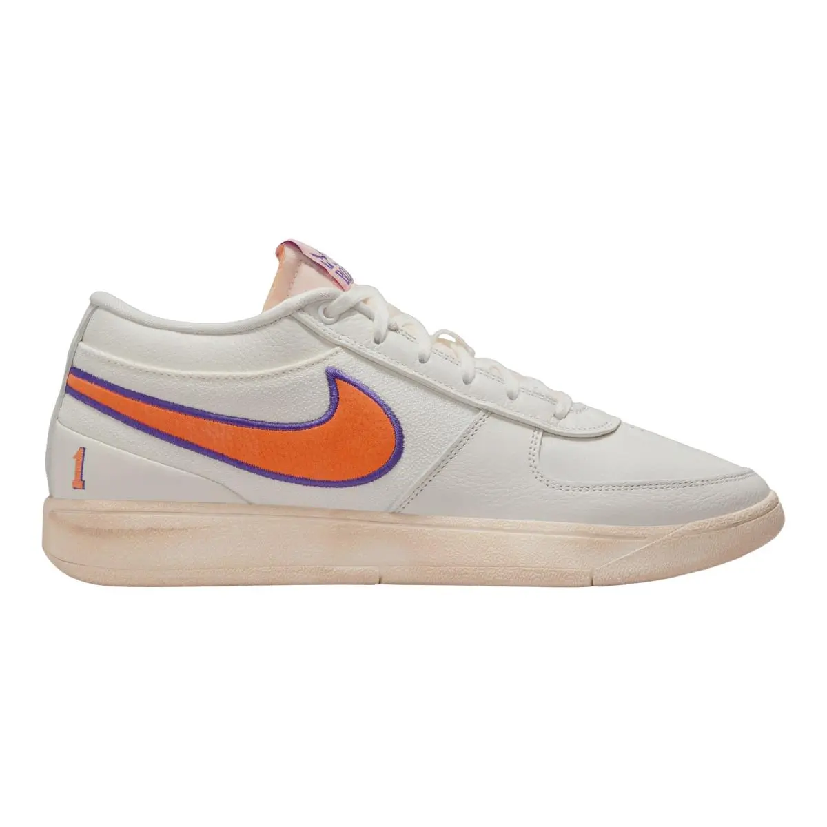 Nike shoes - NIKE Book 1 - Book - FJ4249-106 - Sail/Clay Orange/Court Purple 7