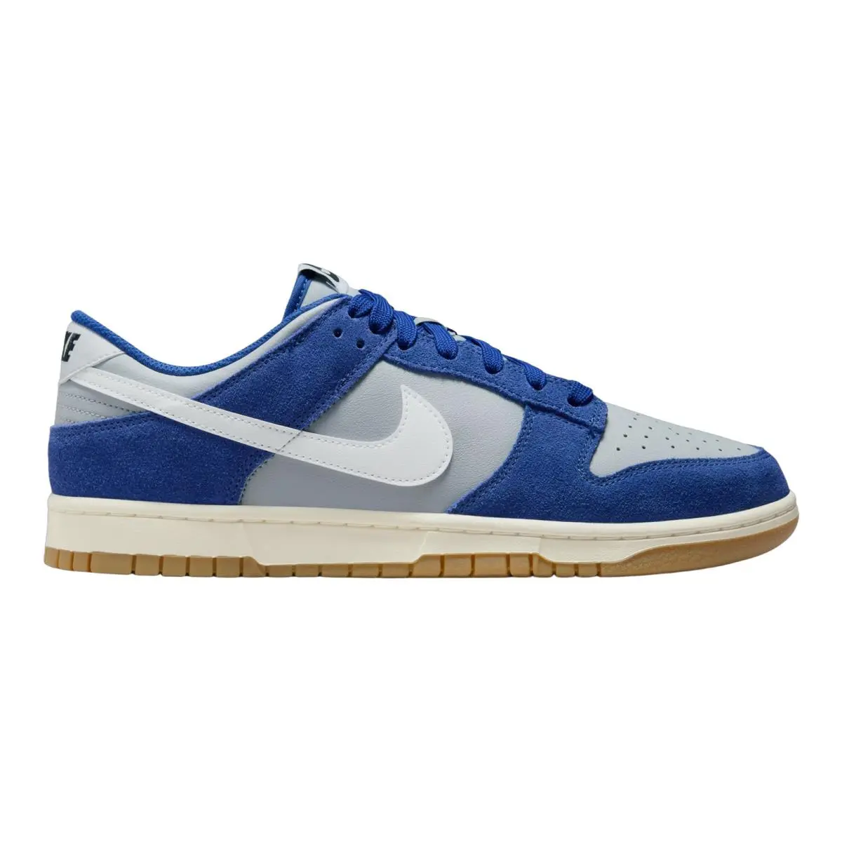 Dunk Low Athletic Shoe Men Wolf Grey White Deep Royal Blue 8-14 IB6399-003 by Nike