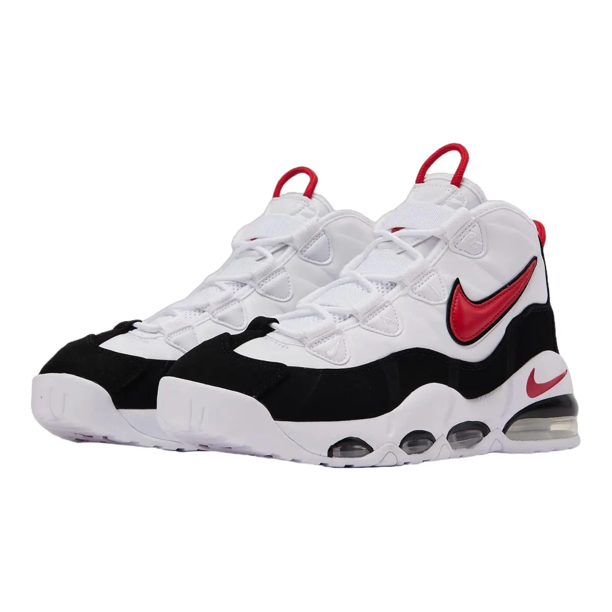 Nike shoes - Nike Air Max Uptempo 95 - CK0892-101 - White/University Red-Black 8