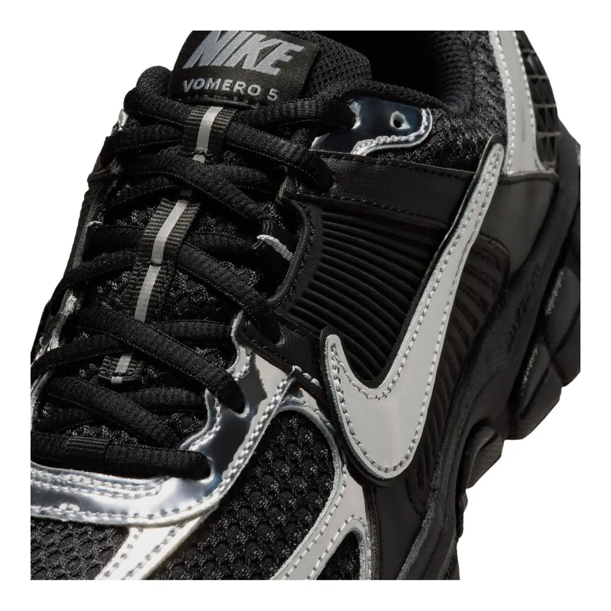 Nike shoes - NIKE Zoom Vomero 5 Chrome - IV4311-002 - Black/Cool Grey/White/Metallic Silver 10