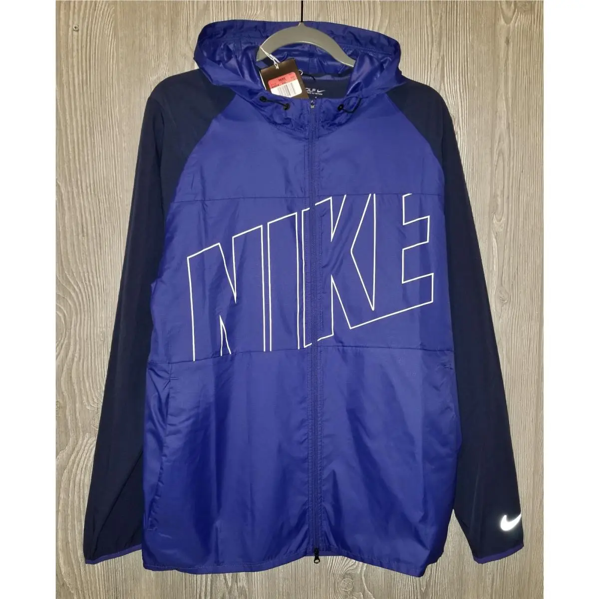 Nike clothing - NIKE GOLF Printed Packable F/Z - 833316 - Blue 0