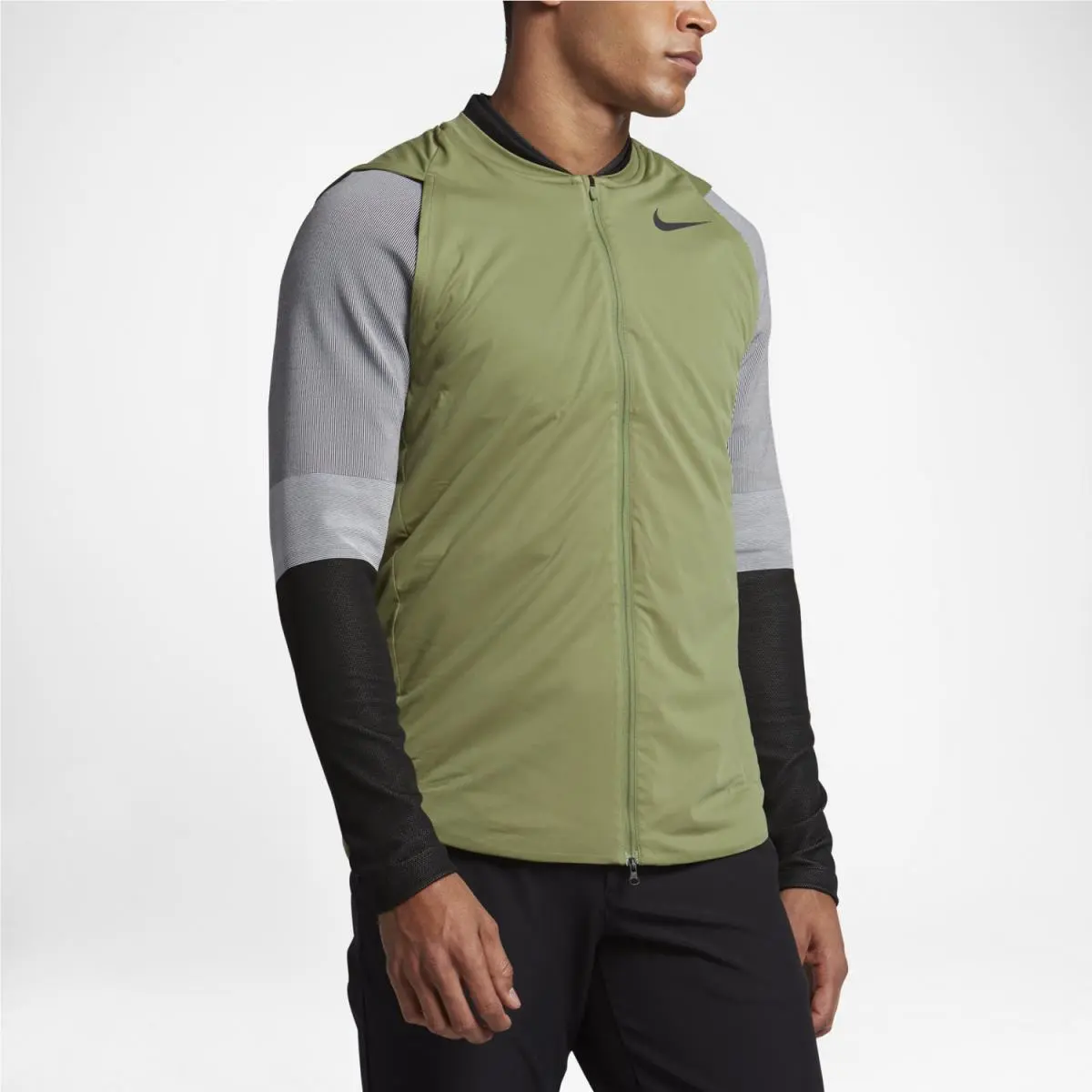 Zoned Aerolayer Men`s Golf Jacket 833328 387 Green Size L XL by Nike