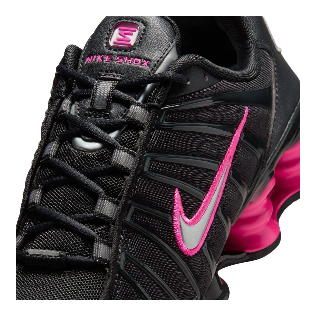 Nike shoes - NIKE Shox TL - Shox - IQ0273-045 - Off Noir/Hyper Pink/Metallic Silver 3
