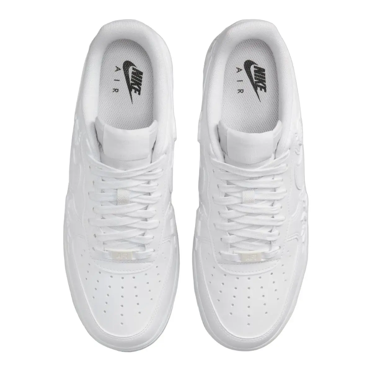 Nike shoes - NIKE Air Force 1 `07 - HF2016-100 - (Future Flora) White/White/Black 1