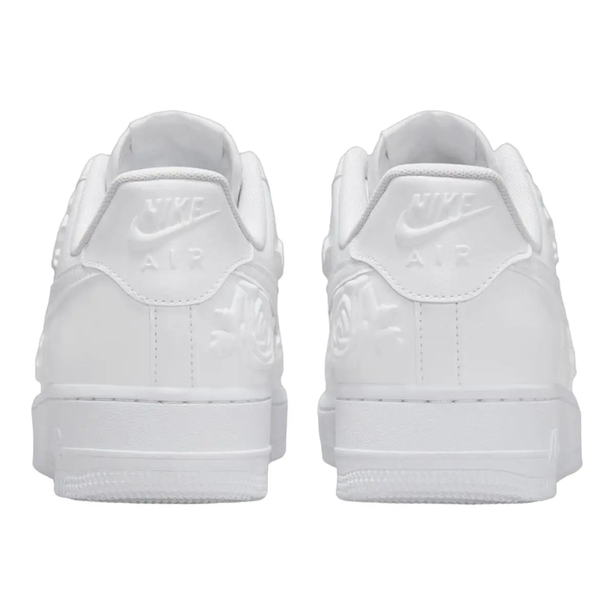 Nike shoes - NIKE Air Force 1 `07 - HF2016-100 - (Future Flora) White/White/Black 2