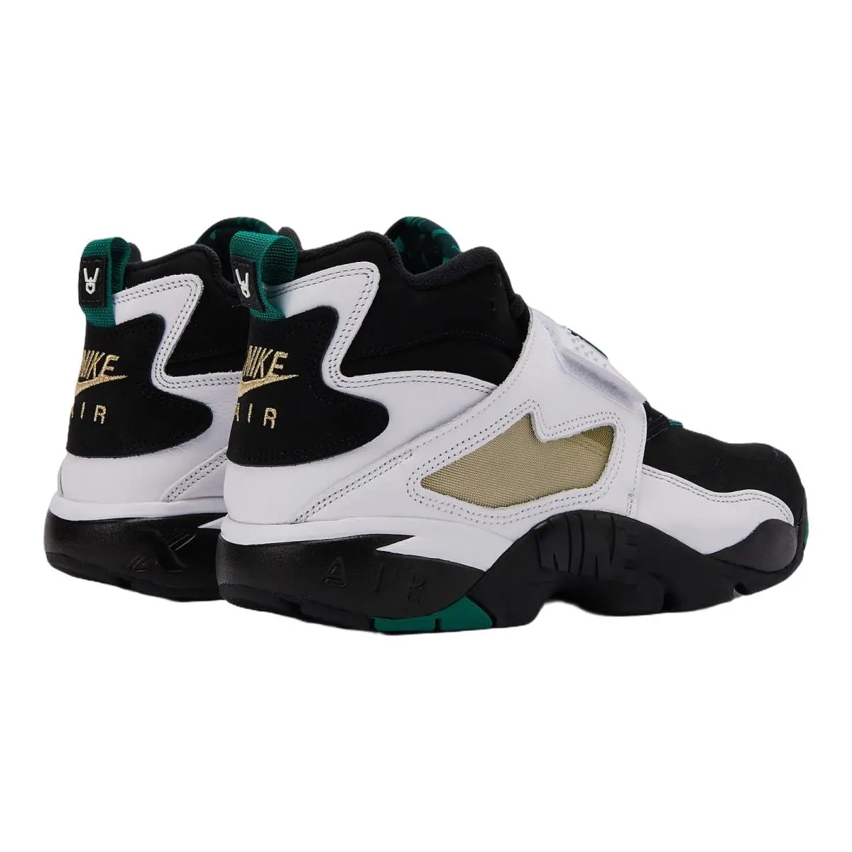 Nike shoes - Nike Air Diamond Turf 93 - Black/Mystic Green-White-Golden Tussah 15