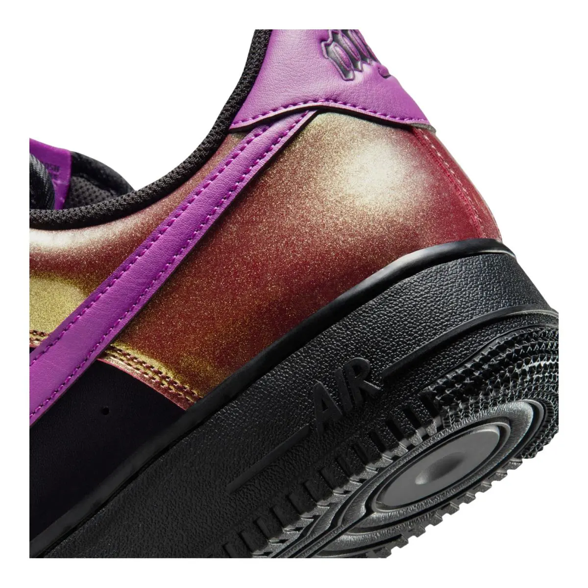 Nike shoes - NIKE Air Force 1 `07 LV8 - IB6843-002 - Black/Bold Berry 4