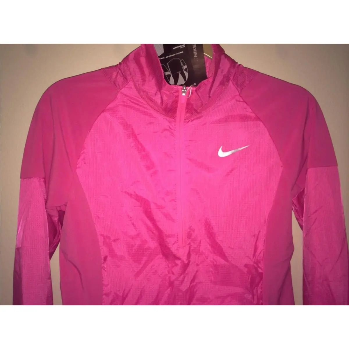 Nike clothing - NIKE GOLF Hyperadapt Half Zip Lightweight - 640557 - Pink 0