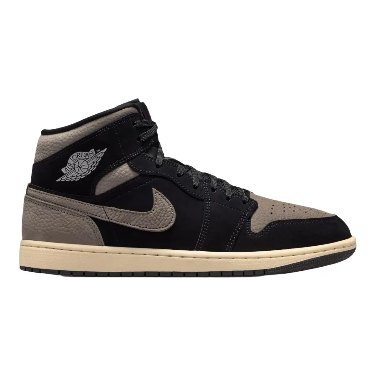 Nike shoes - JORDAN AJ 1 Mid - Mid - Enigma Stone/Olive Grey/Summit White 66