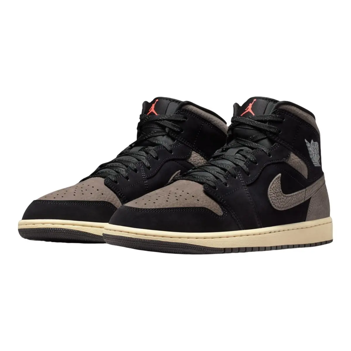 Nike shoes - JORDAN AJ 1 Mid - Mid - Enigma Stone/Olive Grey/Summit White 67