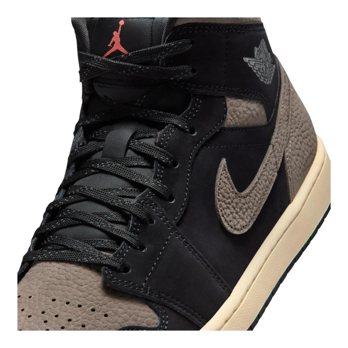 Nike shoes - JORDAN AJ 1 Mid - Mid - Enigma Stone/Olive Grey/Summit White 72
