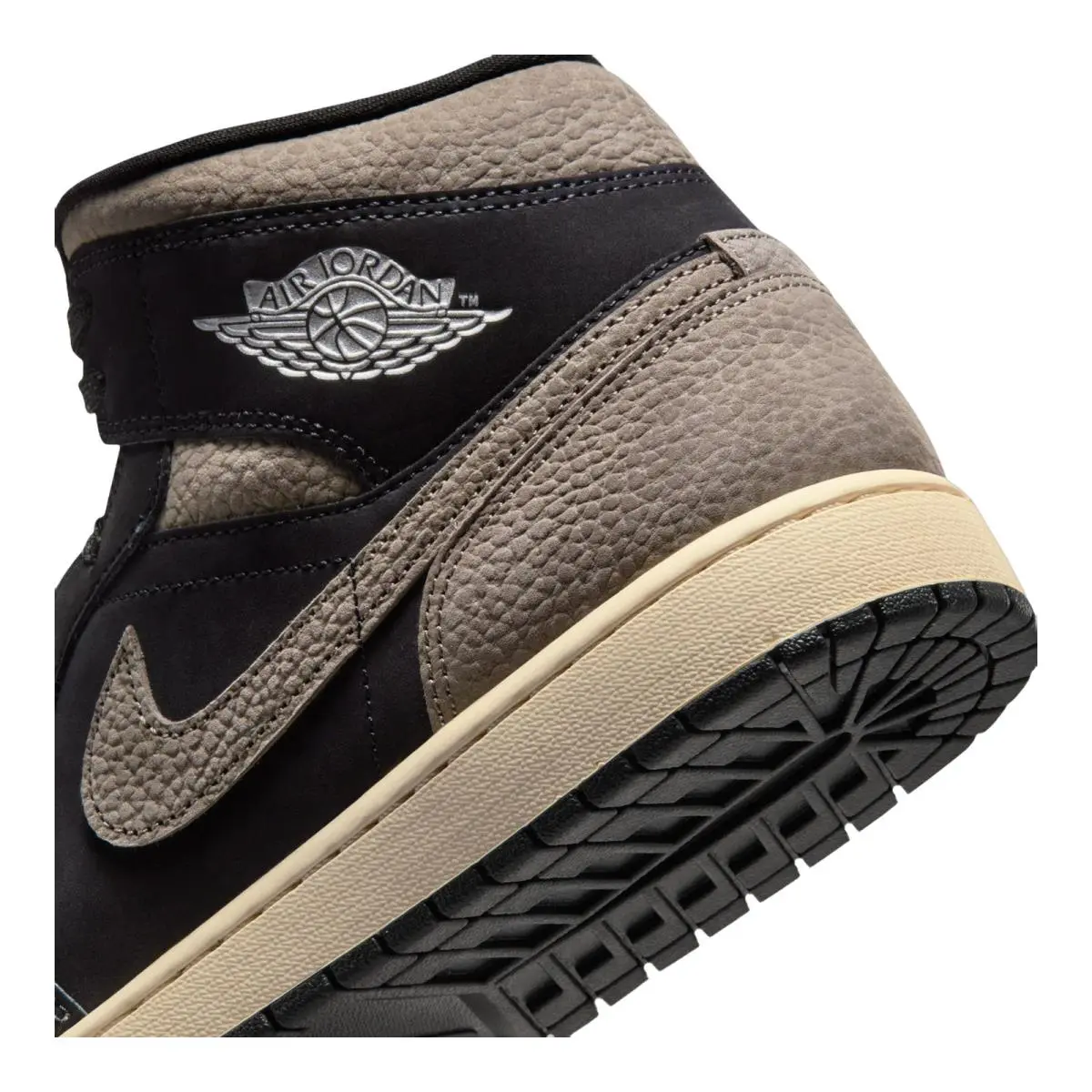 Nike shoes - JORDAN AJ 1 Mid - Mid - Enigma Stone/Olive Grey/Summit White 73