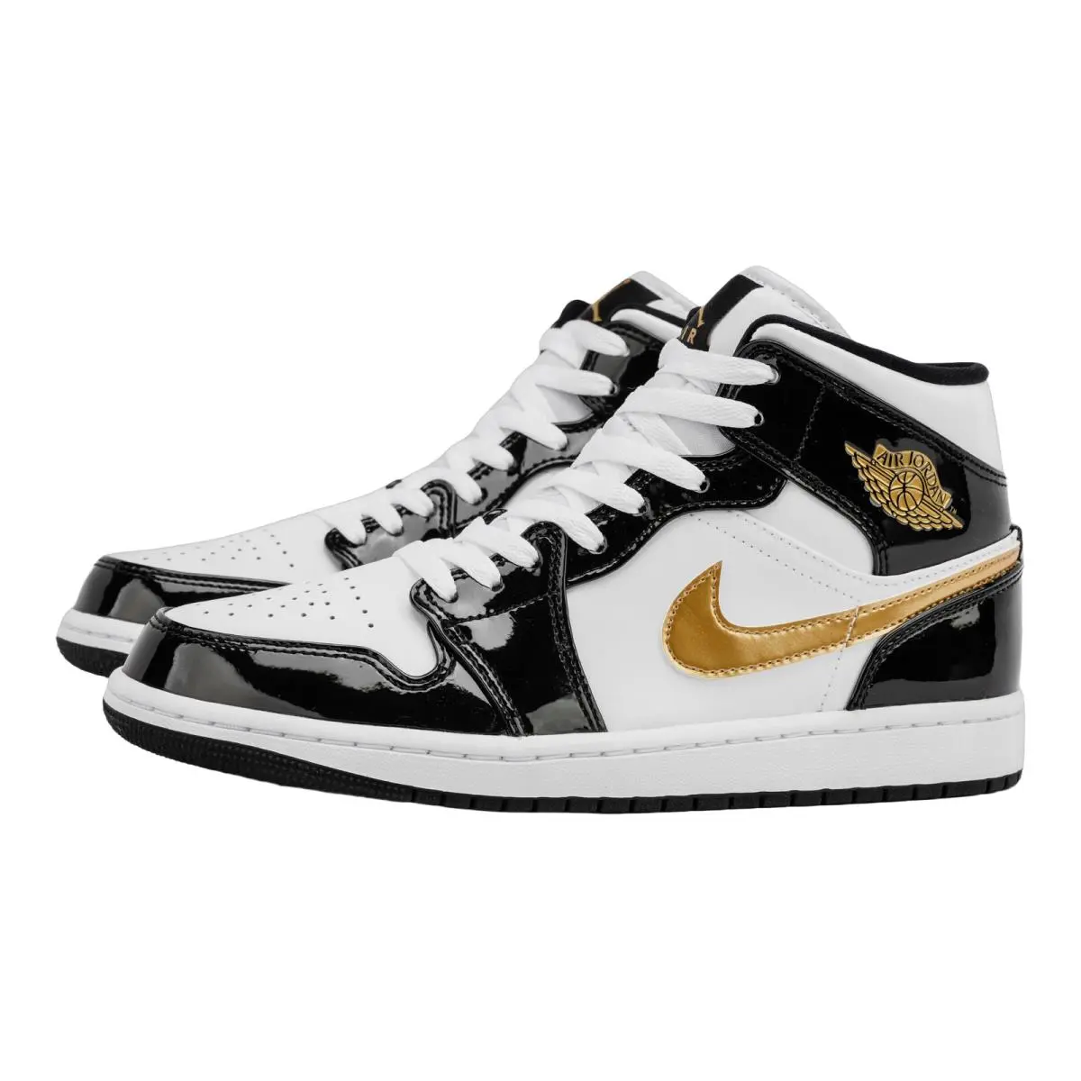 Nike shoes - JORDAN AJ 1 Mid - Mid - Enigma Stone/Olive Grey/Summit White 53