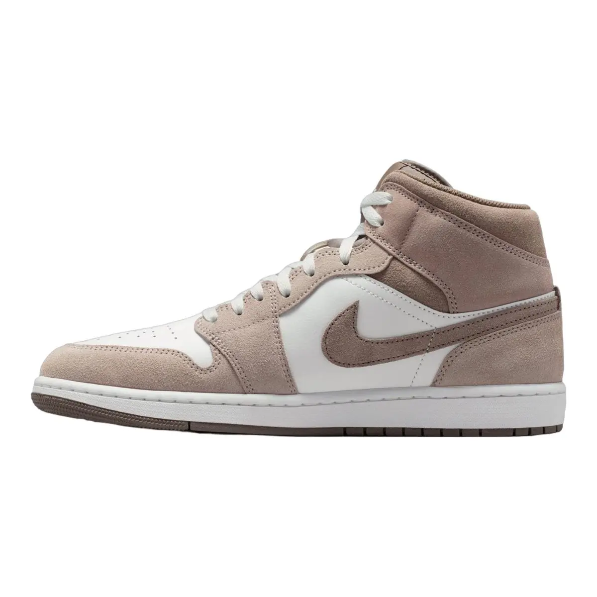 Nike shoes - JORDAN AJ 1 Mid - Mid - Enigma Stone/Olive Grey/Summit White 11