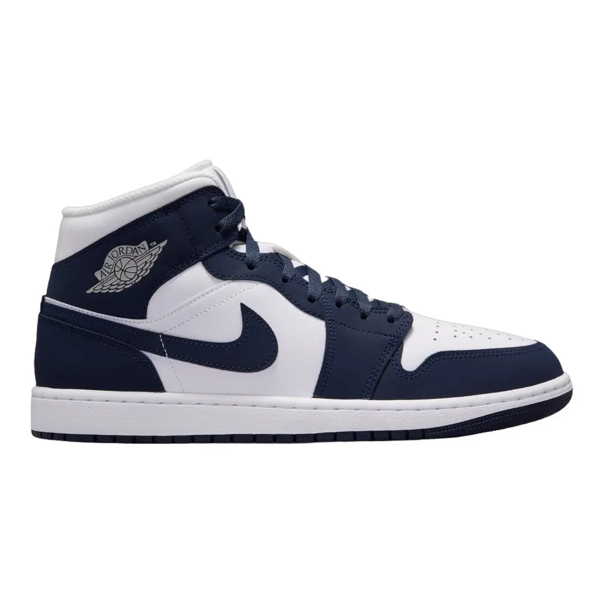 Nike shoes - JORDAN AJ 1 Mid - Mid - Enigma Stone/Olive Grey/Summit White 35