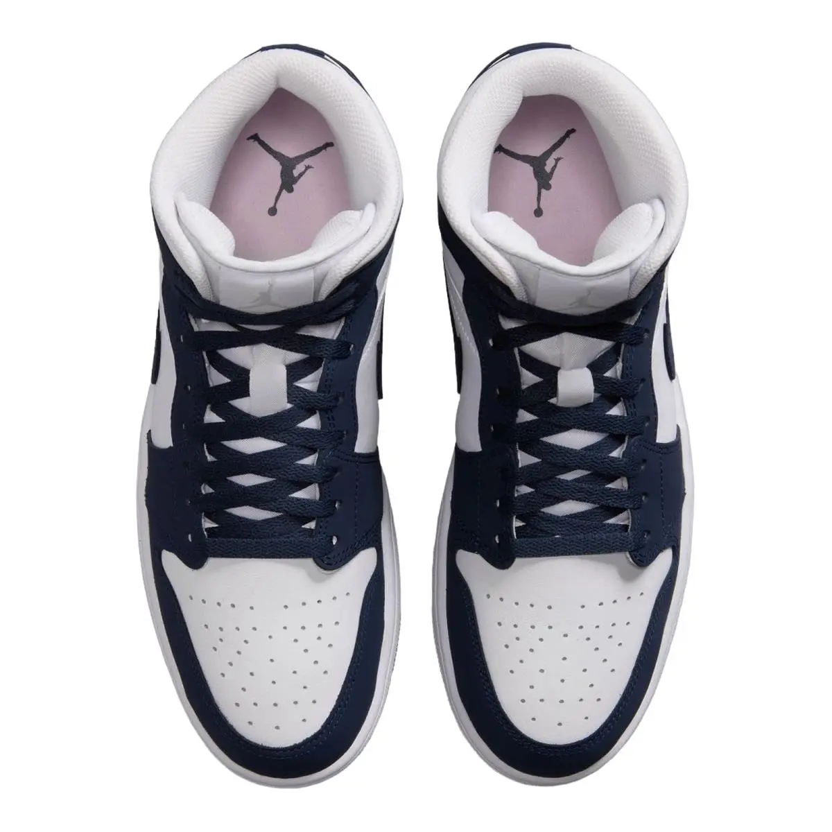 Nike shoes - JORDAN AJ 1 Mid - Mid - Enigma Stone/Olive Grey/Summit White 37