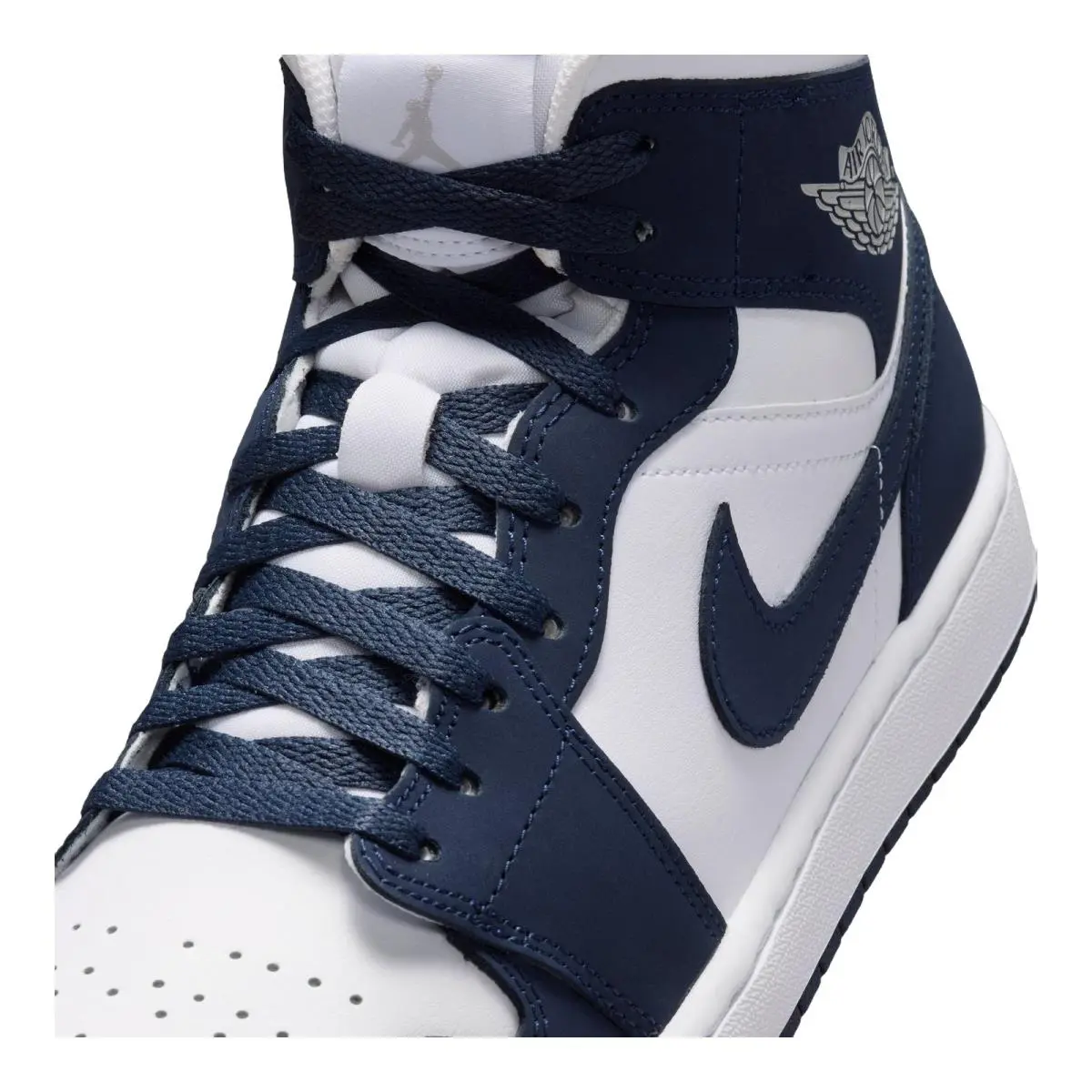 Nike shoes - JORDAN AJ 1 Mid - Mid - Enigma Stone/Olive Grey/Summit White 41