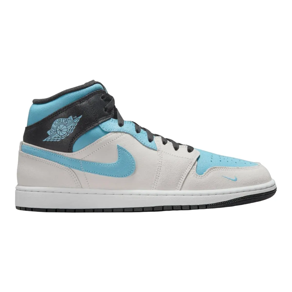 Nike shoes - JORDAN AJ 1 Mid - Mid - Enigma Stone/Olive Grey/Summit White 74