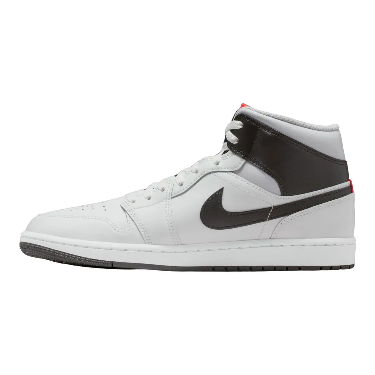 Nike shoes - JORDAN AJ 1 Mid - Mid - Enigma Stone/Olive Grey/Summit White 31