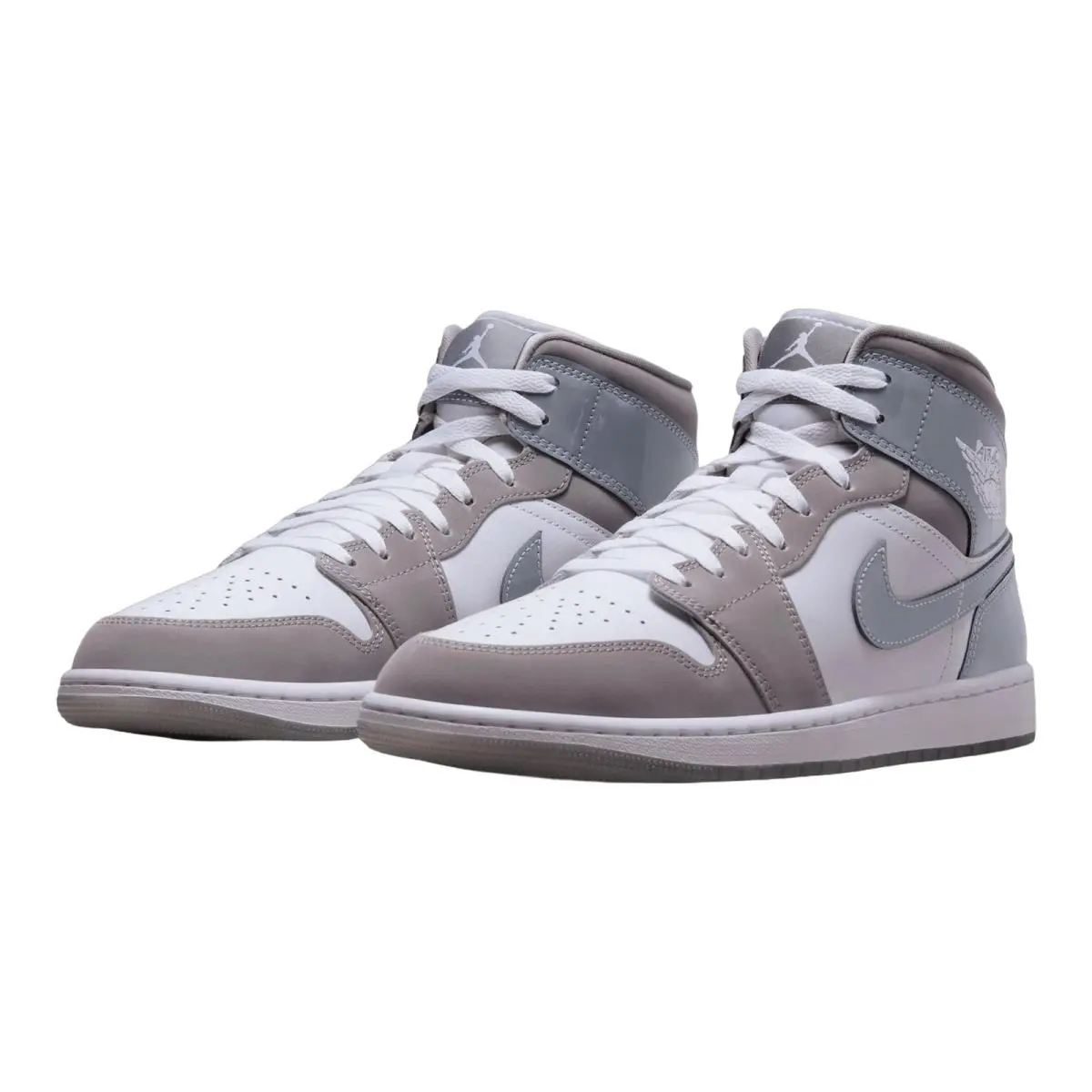 Nike shoes - JORDAN AJ 1 Mid - Mid - Enigma Stone/Olive Grey/Summit White 93