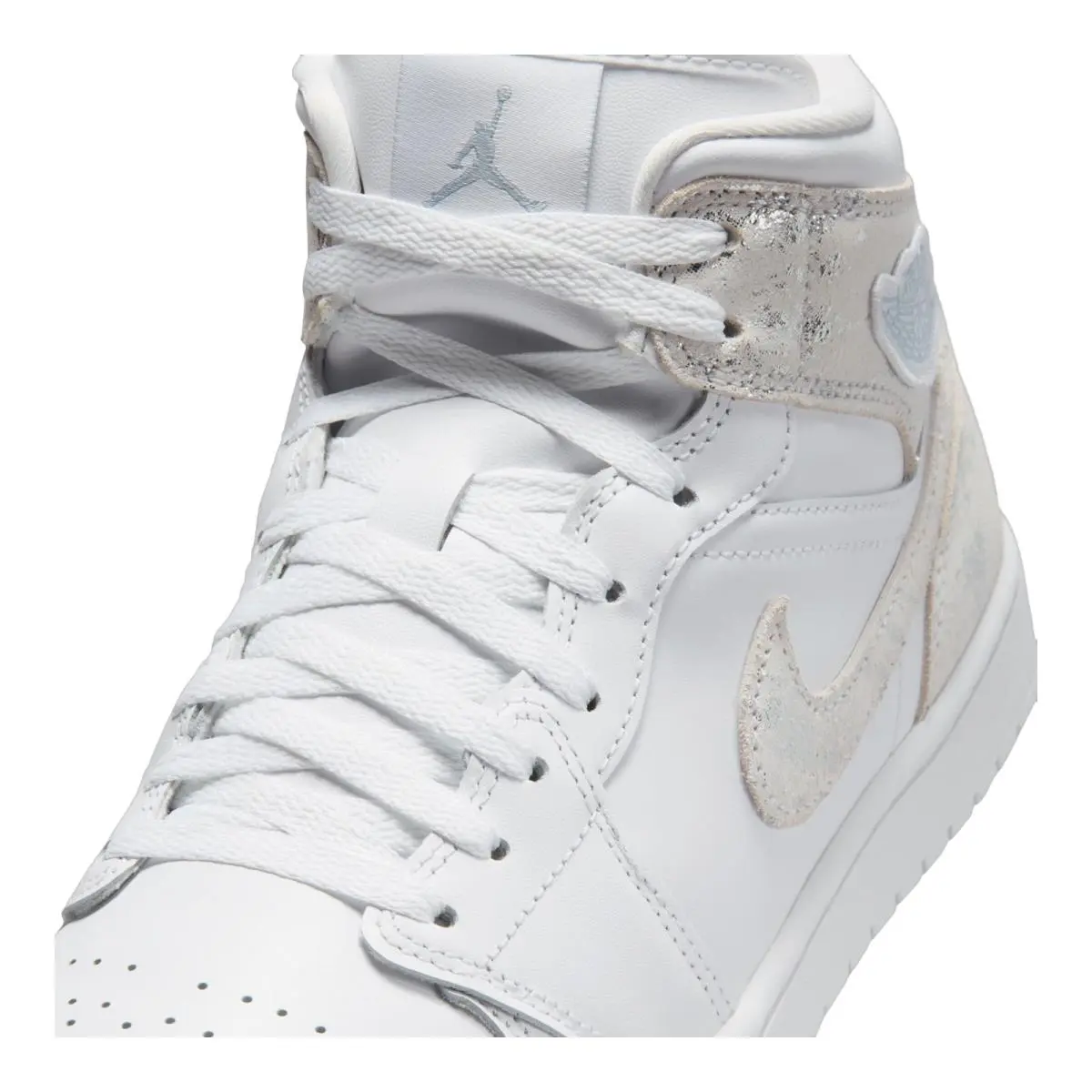 Nike shoes - JORDAN AJ 1 Mid - Mid - Enigma Stone/Olive Grey/Summit White 86