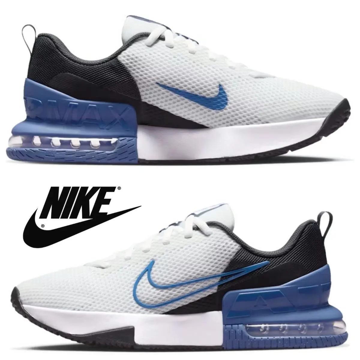 Nike shoes - Nike Air Max Alpha - Air Max Alpha - White, Maufacturer: Off White/Black/White/Indigo Storm 17