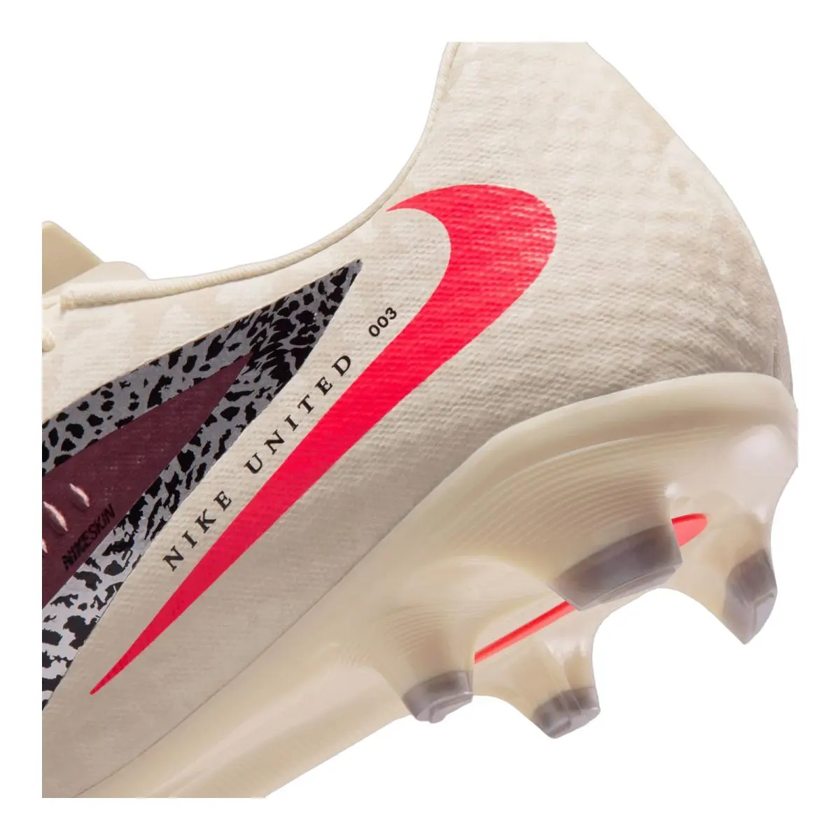 Nike shoes - NIKE Phantom 6 Low Academy FG/MG - IO8446-661 - (NU) Burgundy Crush/University Red/Fossil 6