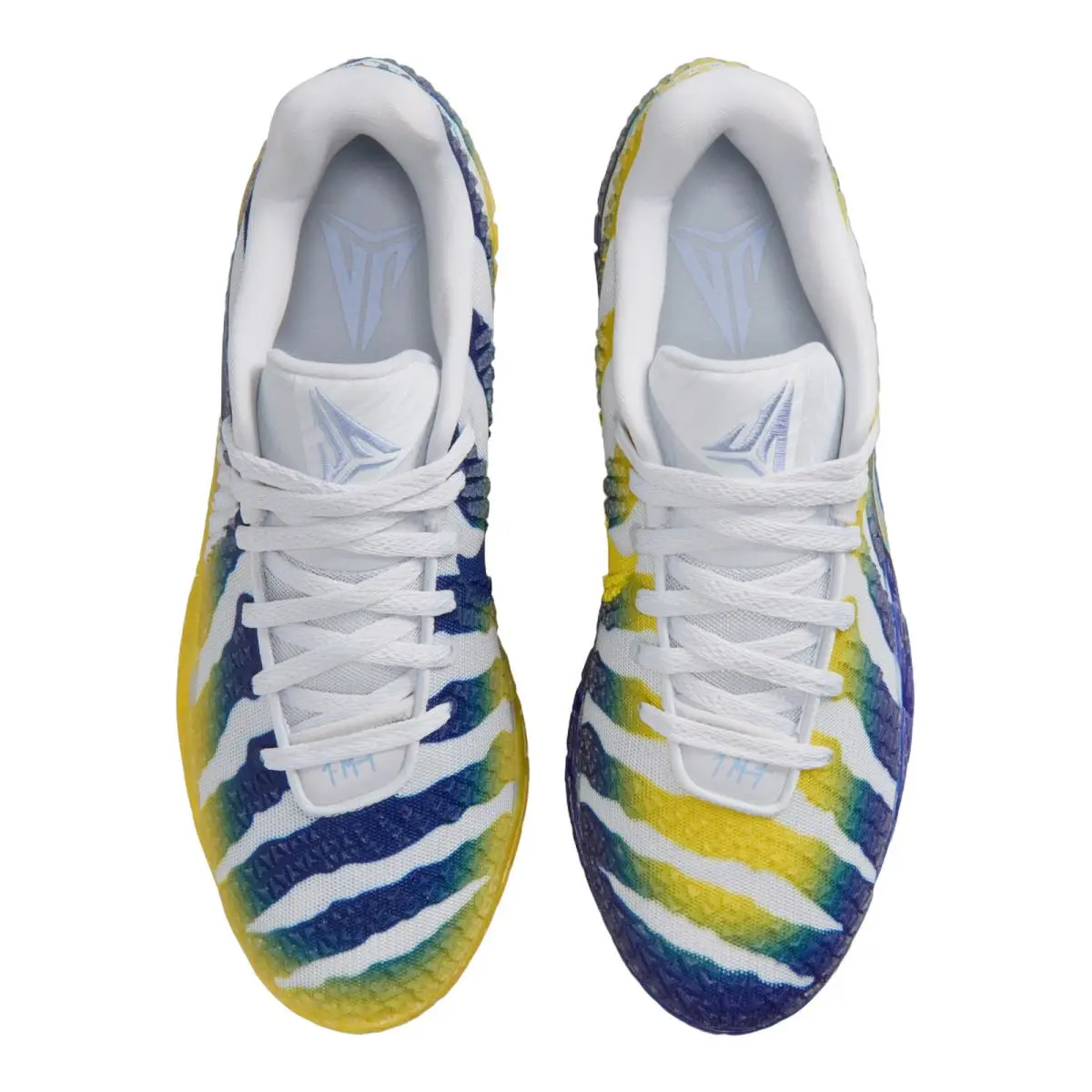 Nike shoes - NIKE Ja 3 Murray State - HF2793-004 - Pure Platinum/Deep Royal Blue/Lightening/Dusty Cactus 0