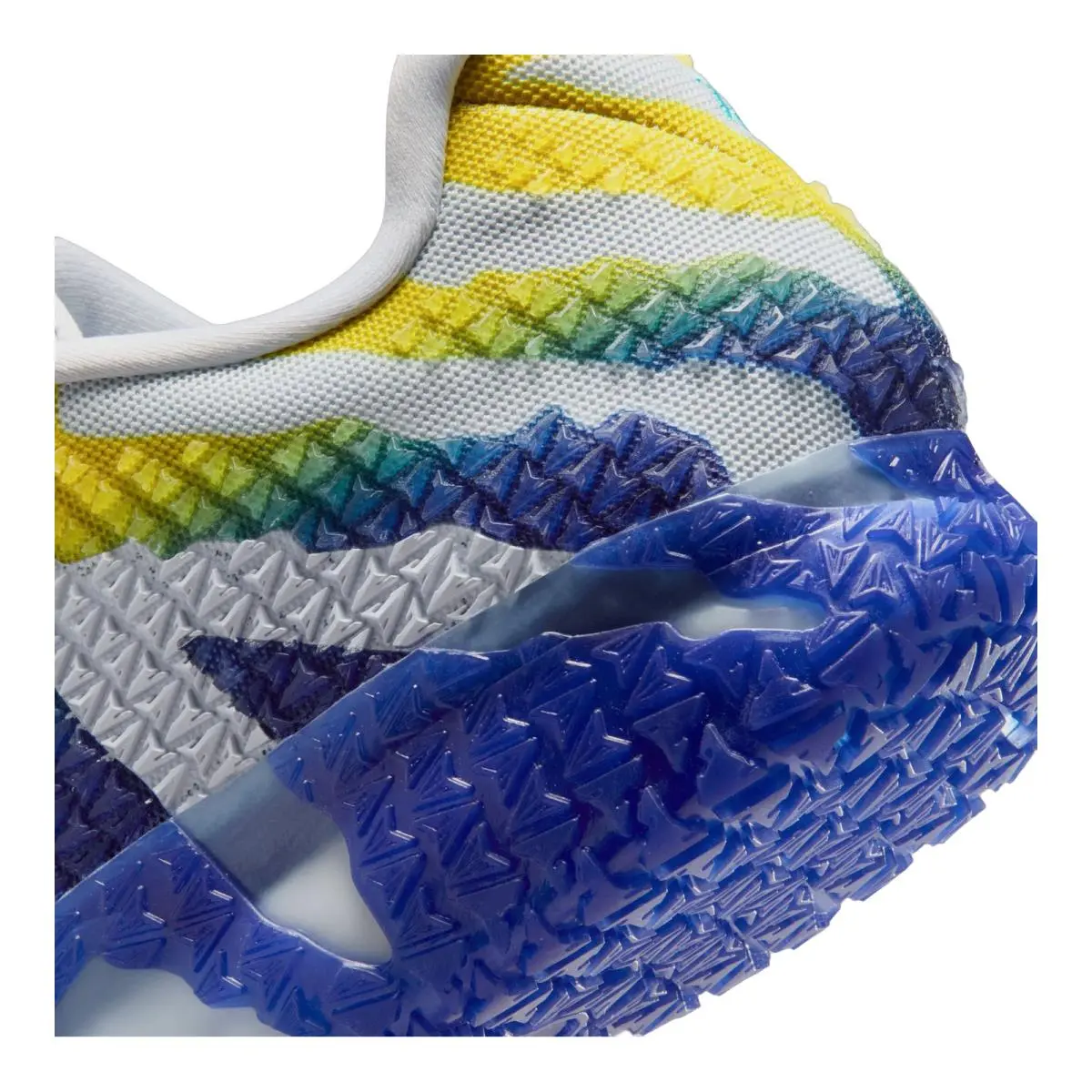 Nike shoes - NIKE Ja 3 Murray State - HF2793-004 - Pure Platinum/Deep Royal Blue/Lightening/Dusty Cactus 11