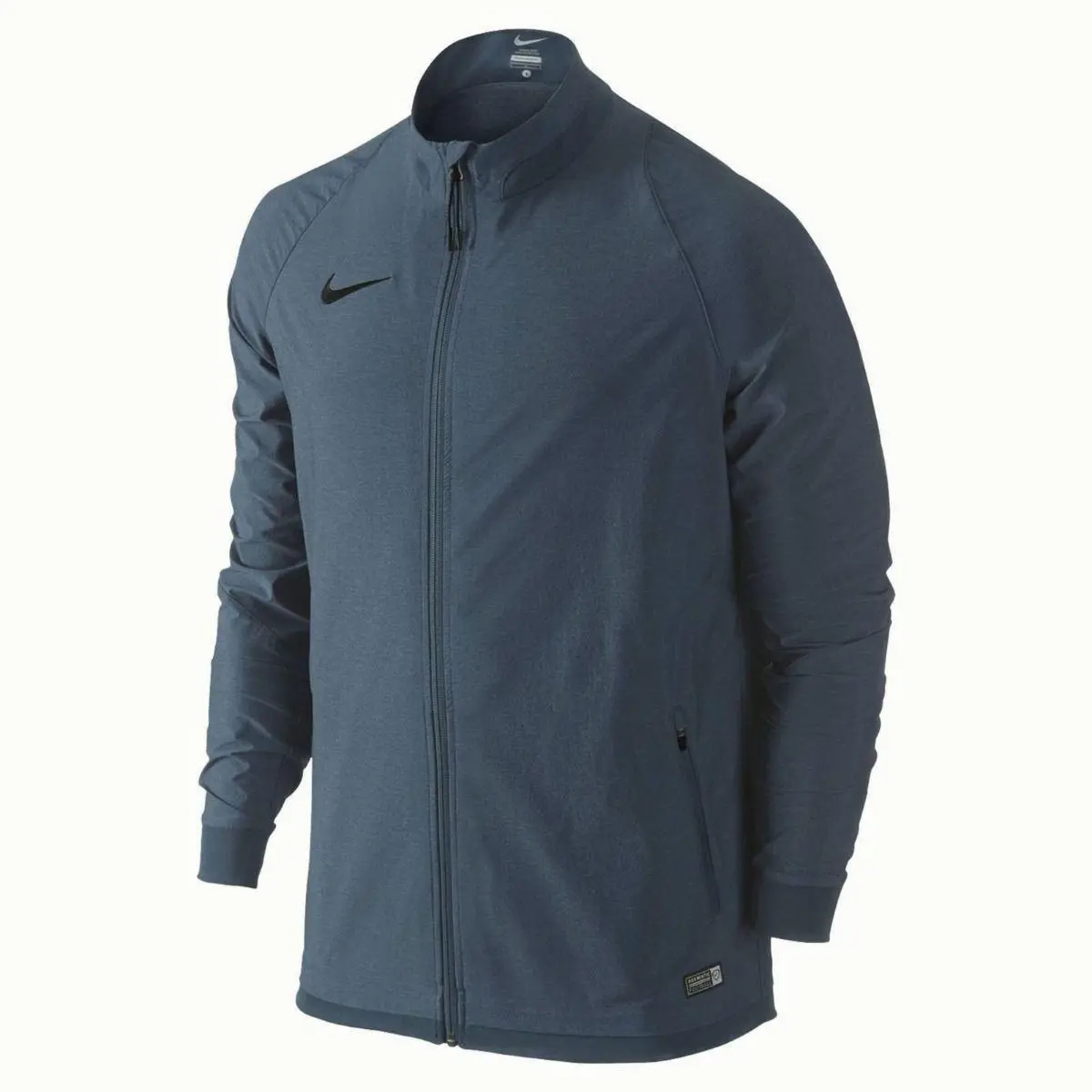 Nike clothing - NIKE Revolution Sideline Stretch Woven F/Z Soccer Ja - 688377 - Blue 1