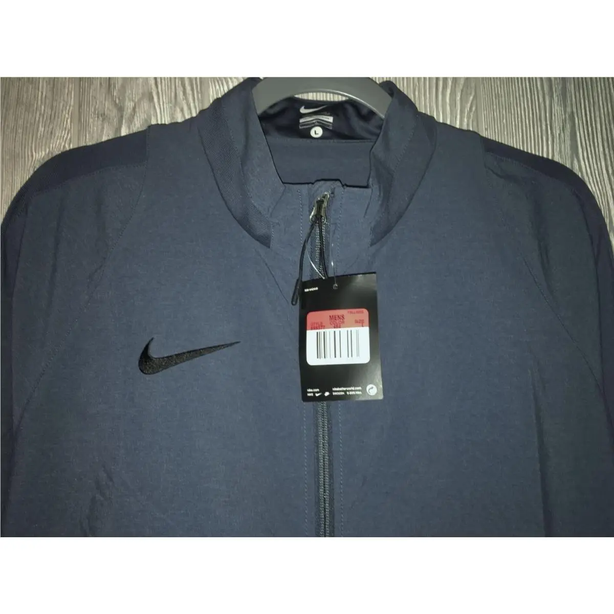 Nike clothing - NIKE Revolution Sideline Stretch Woven F/Z Soccer Ja - 688377 - Blue 10