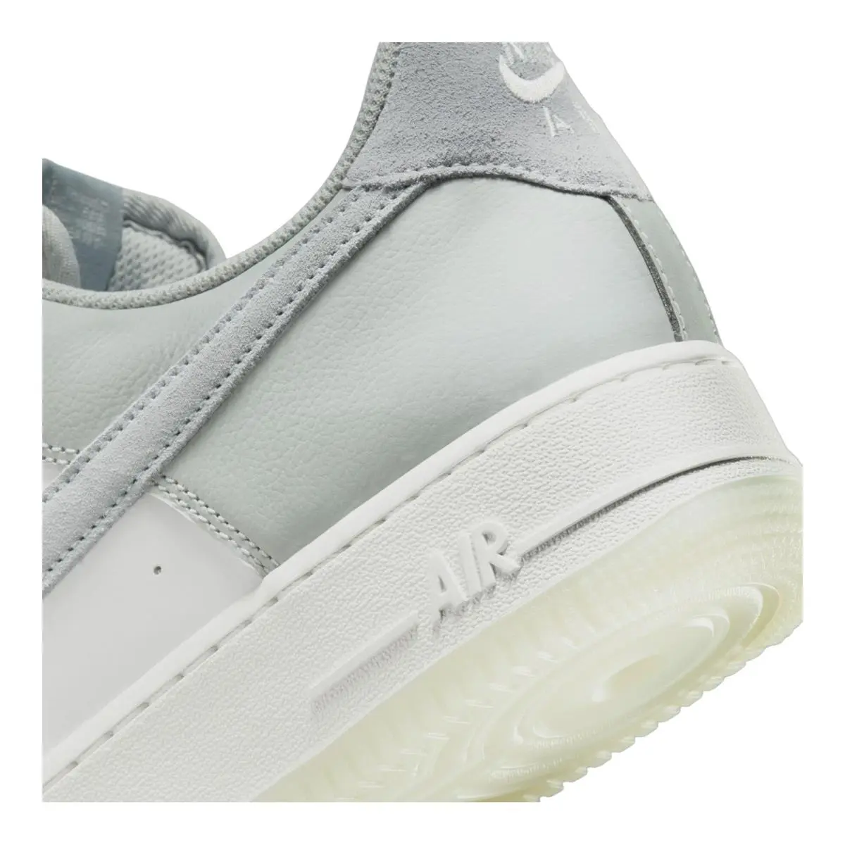 Nike shoes - NIKE Air Force 1 `07 LV8 - FJ4170-003 - Light Silver/Summit White/Light Pumice 11