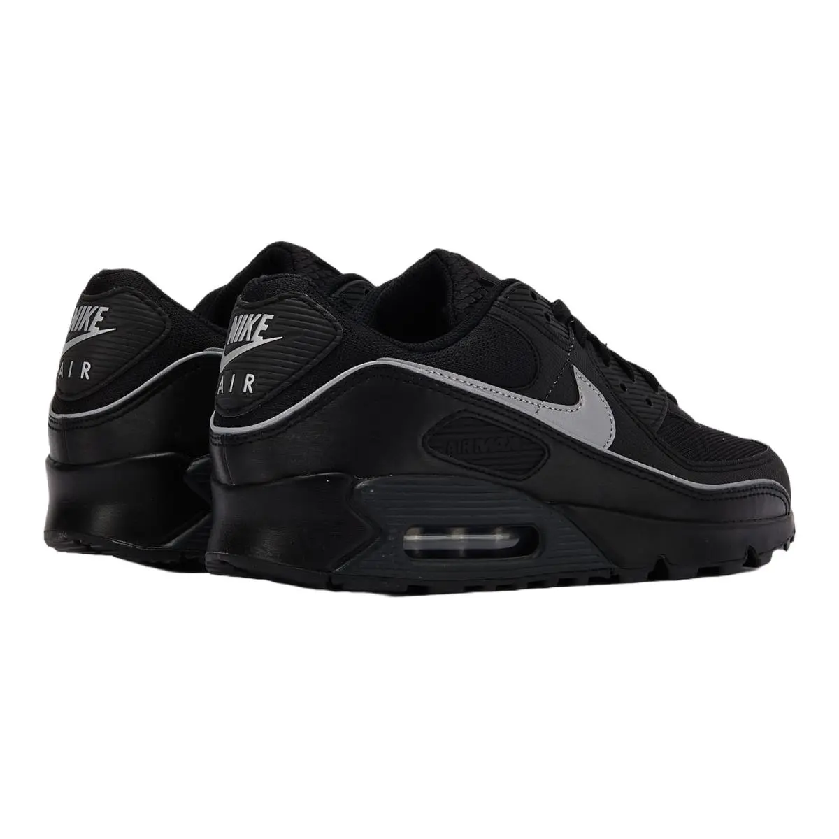 Nike shoes - NIKE Air Max 90 - Air Max - Black/Black/Light Smoke Grey 83
