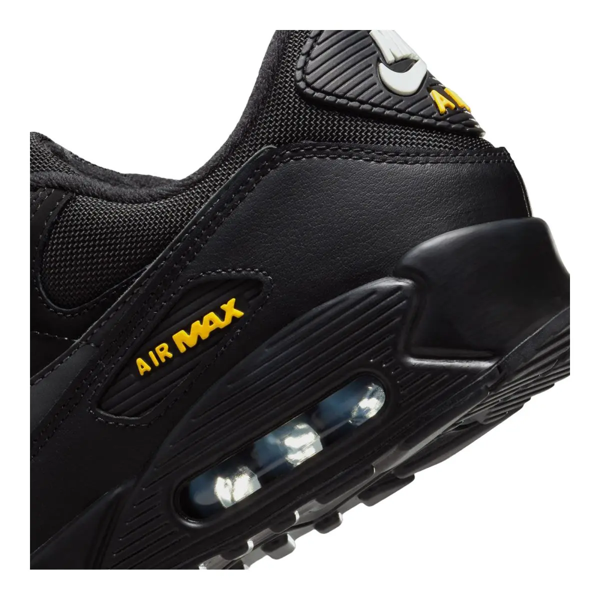 Nike shoes - NIKE Air Max 90 - Air Max - Black/Black/Light Smoke Grey 76