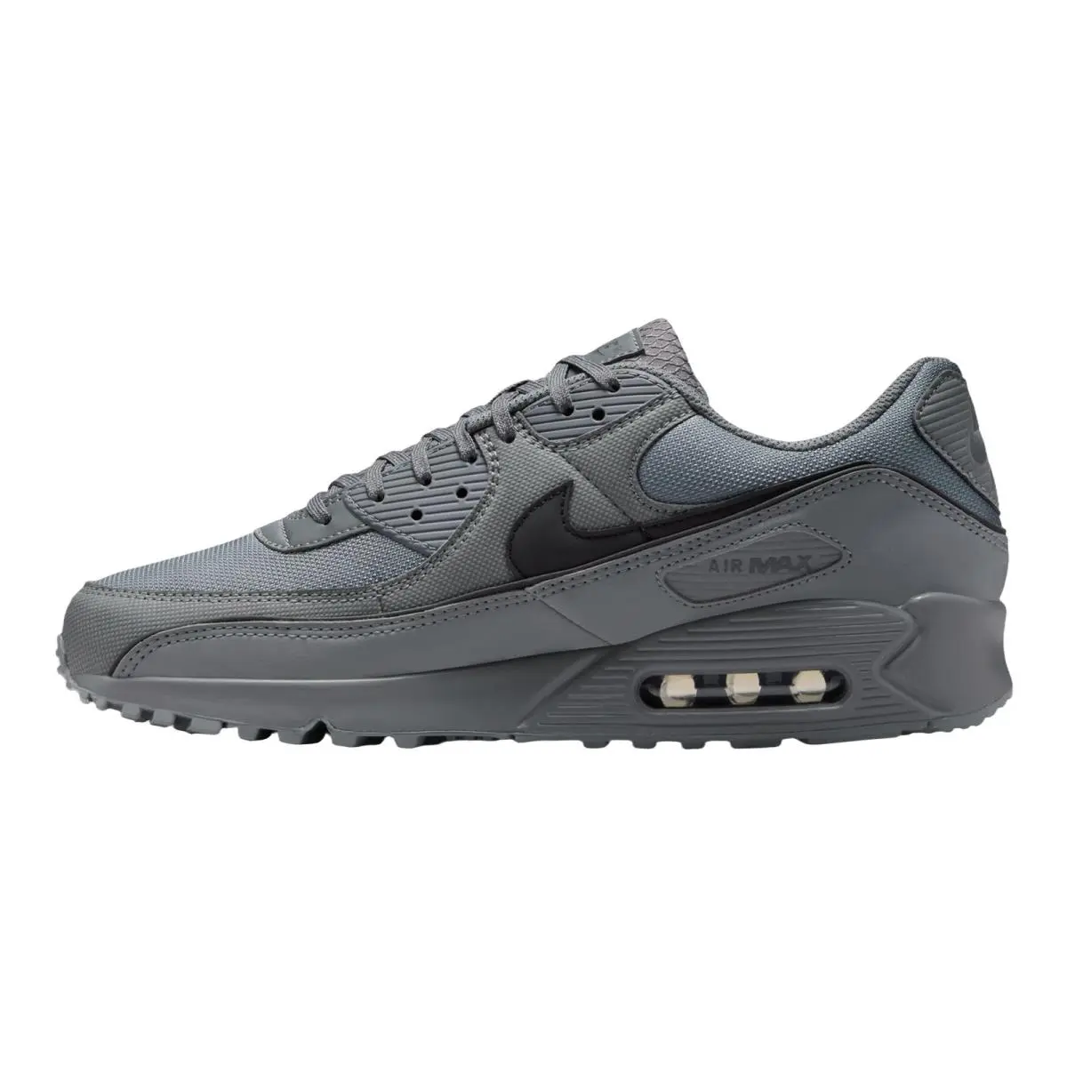 Nike shoes - NIKE Air Max 90 - Air Max - Black/Black/Light Smoke Grey 88